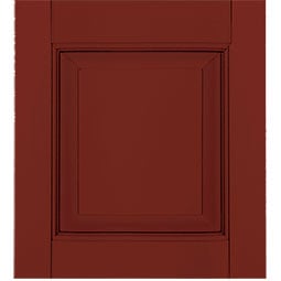 Atlantic Shutter Systems Custom - SAMPLEACH - 12"W x 12"H Atlantic Architectural Panel Style Shutter Sample