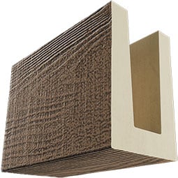 Ekena Millwork - BM-HT-SAMPLE - Heritage Timber Faux Wood Ceiling Beam