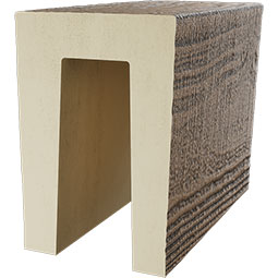 Ekena Millwork - BM-HT-SAMPLE - Heritage Timber Faux Wood Ceiling Beam