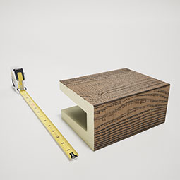 Ekena Millwork - BM-HT-SAMPLE - Heritage Timber Faux Wood Ceiling Beam