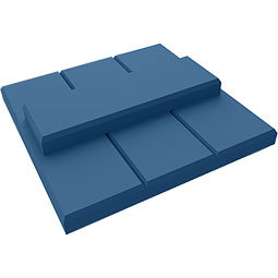 Ekena Millwork - SAMPLE-ECCBB - EnduraCore Composite Joined Board-n-Batten Shutters Sample