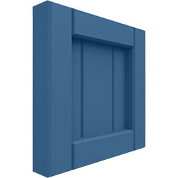 Ekena Millwork - SAMPLE-ECCBF - EnduraCore Composite Framed Board-n-Batten Shutters Sample