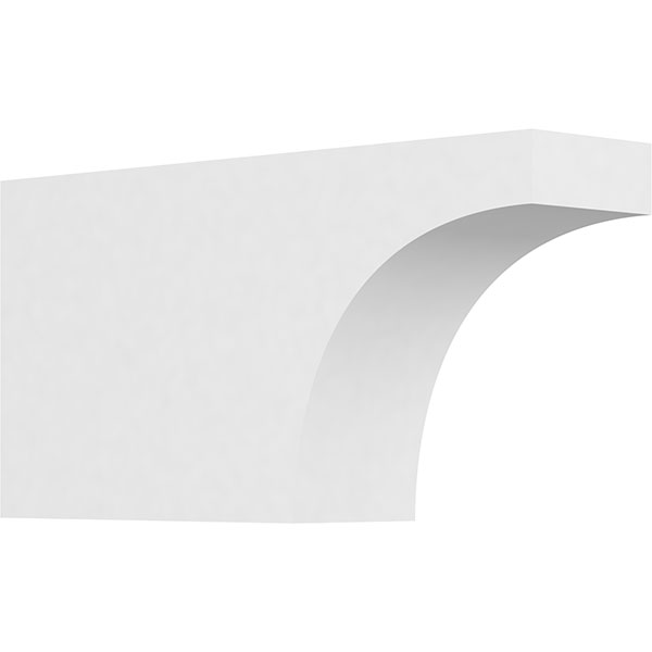 Ekena Millwork - RFTPHUN_P - Huntington Architectural Grade PVC Rafter Tail