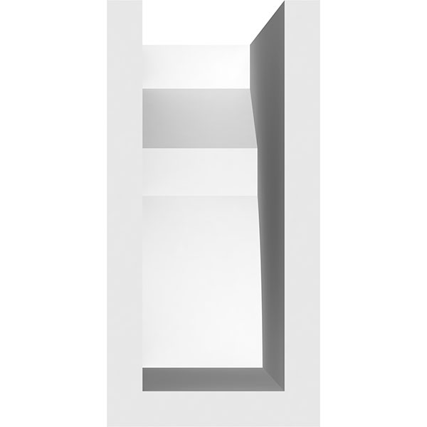 Ekena Millwork - RFTPMON_P - Monterey Architectural Grade PVC Rafter Tail