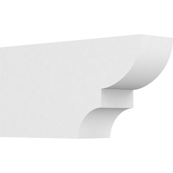 Ekena Millwork - RFTPRID_P - Ridgewood Architectural Grade PVC Rafter Tail