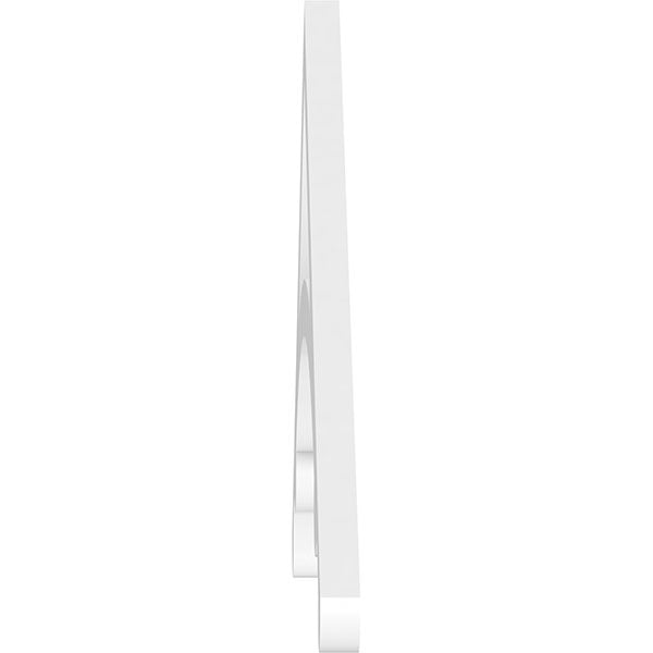 Ekena Millwork - GPPLEG - Standard Legacy Architectural Grade PVC Gable Pediment
