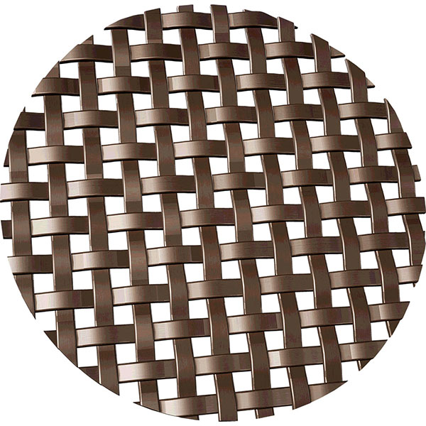 Brown Wood Products - BW013648RE25-1 - Flat Square Decorative Cabinet Grille