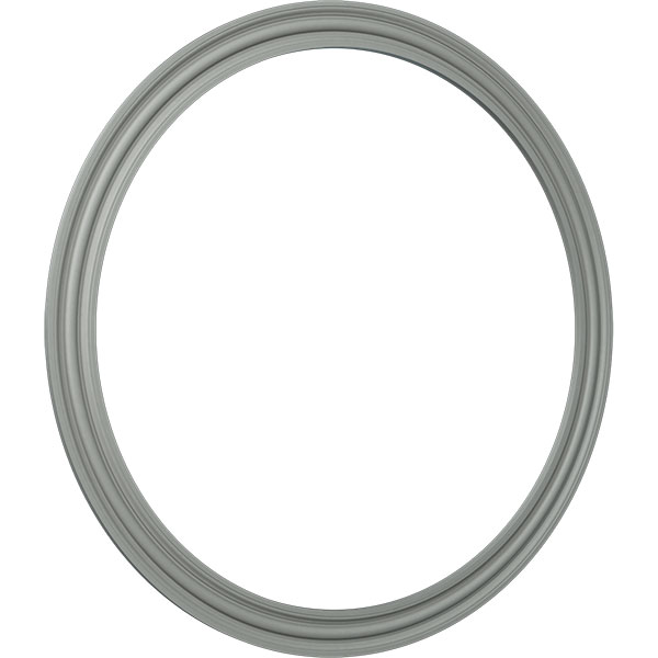 Ekena Millwork - CR67BR_P - 68"OD x 58"ID x 5"W x 1"P Bradford Ceiling Ring