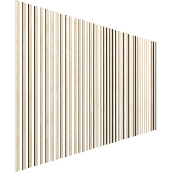 Ekena Millwork - SWW - Traditional Adjustable Wood Slat Wall Panel Kit