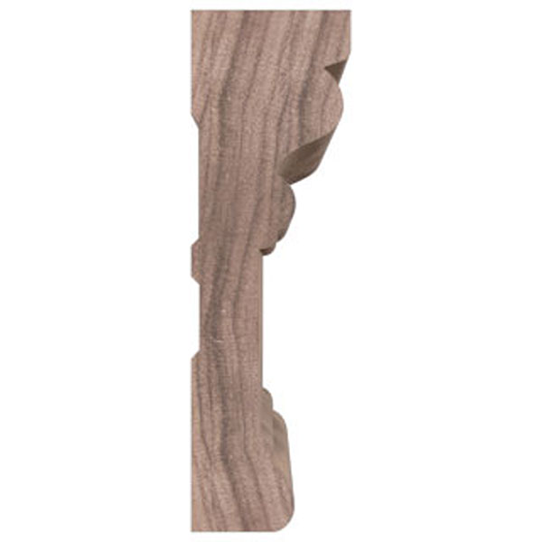 Ekena Millwork - MLDBRB3 - BRB3 5/8"D x 2 1/4"W x 96"L Americraft Solid Hardwood Stain Grade Baby Howe Casing Moulding