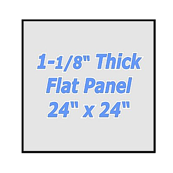 Elite Trimworks Corp. - FP-24X24-PG - Single Flat Panel 24 x 24" - Paint Grade