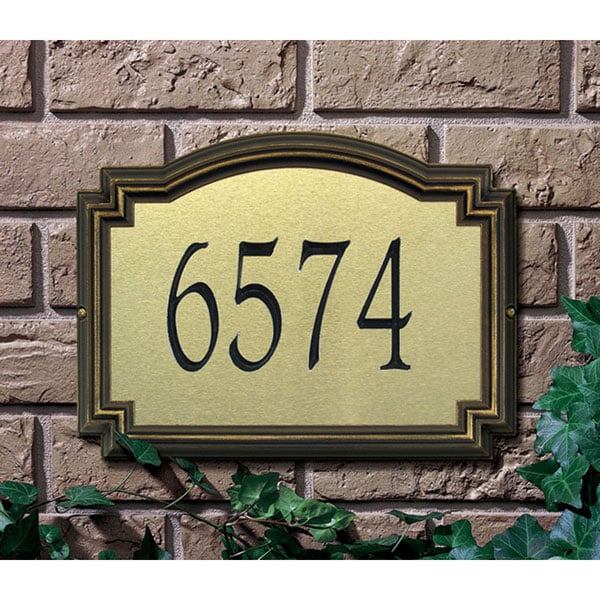 Whitehall Products LLC - WH5610 - 14"W x 10 1/2"H x 1 1/4"D Williamsburg Artisan One Line Wall Plaque