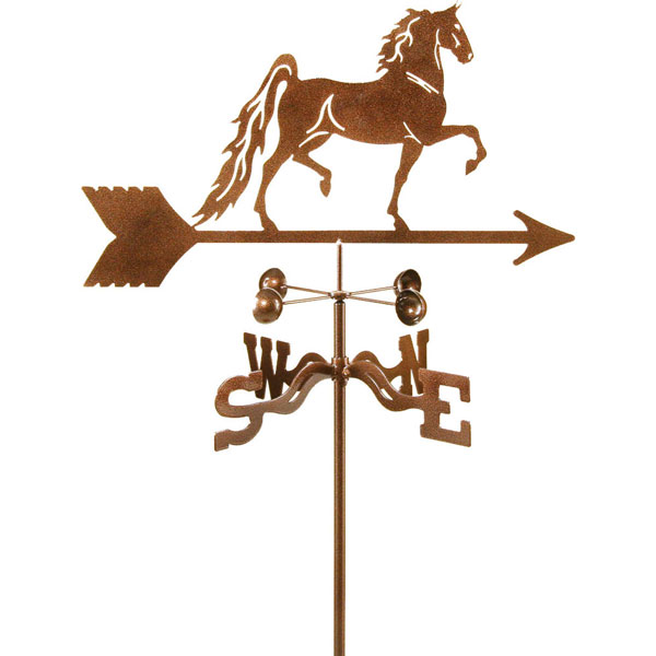 EZ Vane, Inc. - VSSHOR - 21"L x 10"H Vintage Series Saddlebred Horse Weathervane Kit