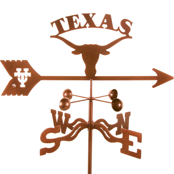 EZ Vane, Inc. - VSTXLH - 21"L x 7 3/4"H Vintage Series Texas Longhorns Logo Weathervane Kit