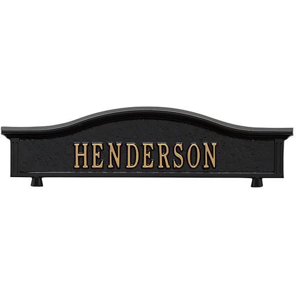 Whitehall Products LLC - WH1416 - 14 3/8"W x 3 1/2"H Personalized Topper