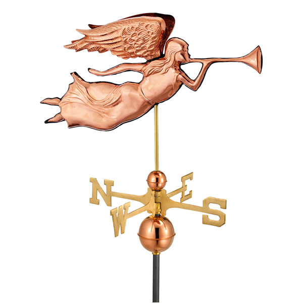 Good Directions - GD630P - Angel Weathervane - Pure Copper