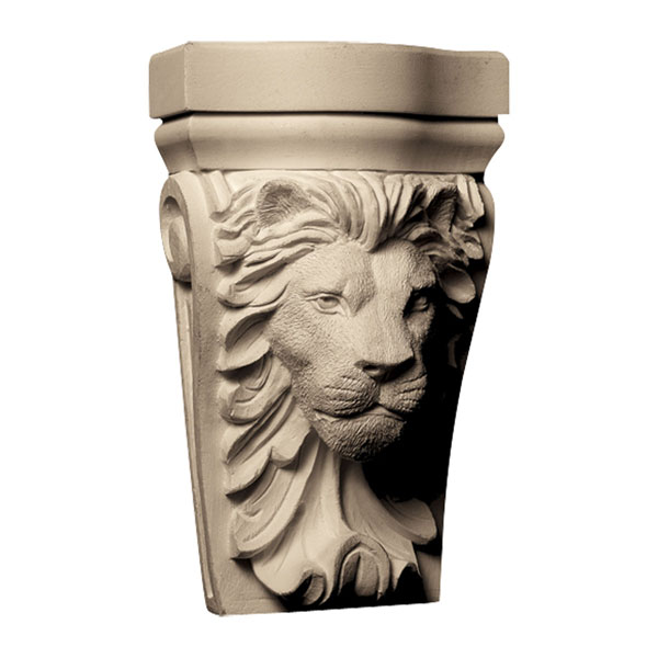 Pearlworks - CB-313 - Approx. 4-3/4" x 7-1/2" x 2-1/4" Lion's face.