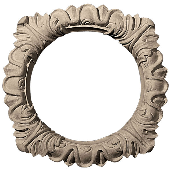 Pearlworks - RING-102A - Approx. 5-3/4" O.D x 3-3/4" I.D x 1/2" Acanthus leaf lighting trim.