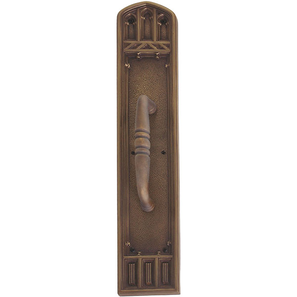 Brass Accents - A04-P5841 - 3 3/8"W x 18"H Oxford Pull Plate