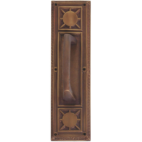 Brass Accents - A04-P7201 - 3 3/4"W x 13 7/8"H Nantucket Pull Plate