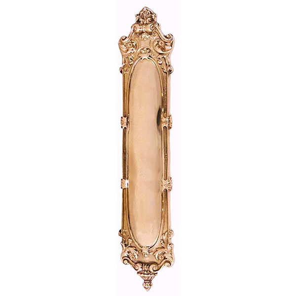 Brass Accents - A05-P4450 - 3"W x 15"H Victorian Push Plate