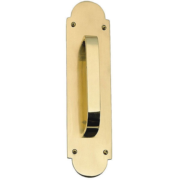 Brass Accents - A07-P0241 - 3"W x 12"H Palladian Plate w/ 6" Center-to-Center Pull Handle