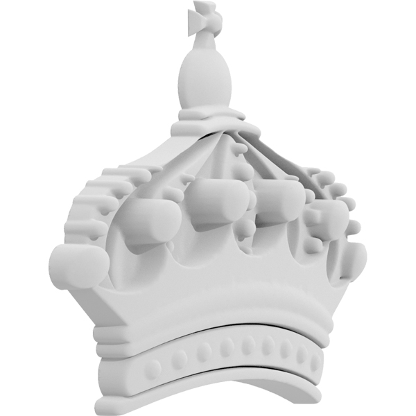 Ekena Millwork - ONLCJWCUF - Jeweled Crown Onlay