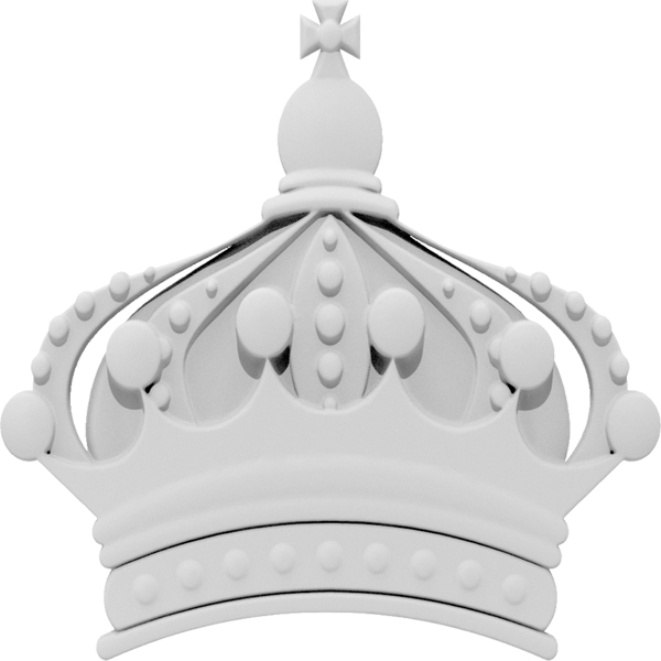Ekena Millwork - ONLCJWCUF - Jeweled Crown Onlay