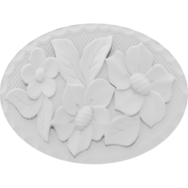 Ekena Millwork - ONLCFPLUF - Flower Plate Onlay