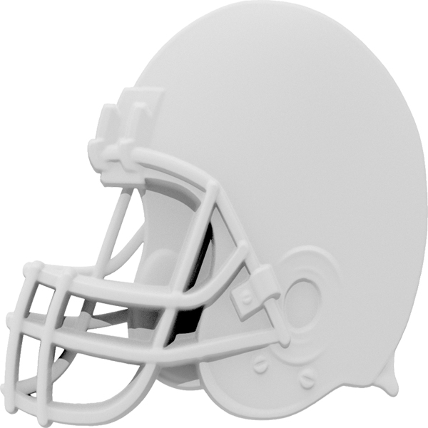 Ekena Millwork - ONLCFHMUF-L - Football Helmet Left Onlay