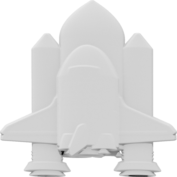 Ekena Millwork - ONLCENDUF - Endeavour Space Shuttle Onlay