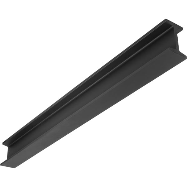 ForgeCraft decorative faux steel I-beam in black