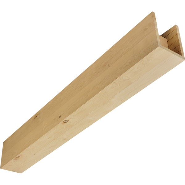 AmeriCraft Smooth real wood three-sided U-beam
