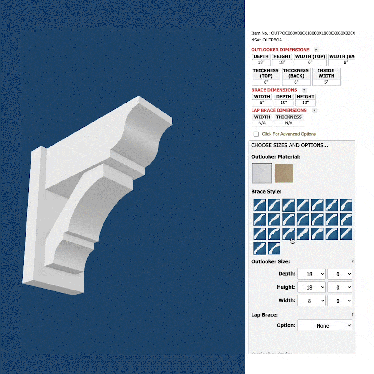 TruCraft - BUILDER-OUT - Design Your Own Outlookers